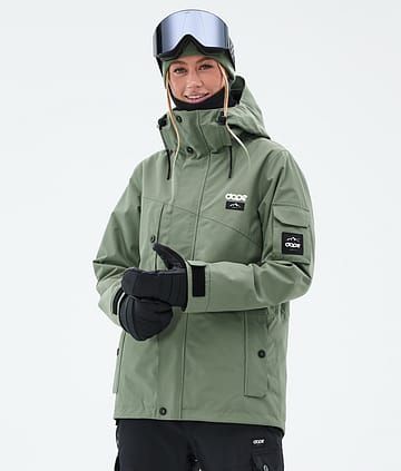 Dope Adept W Ski Jacket Moss Green