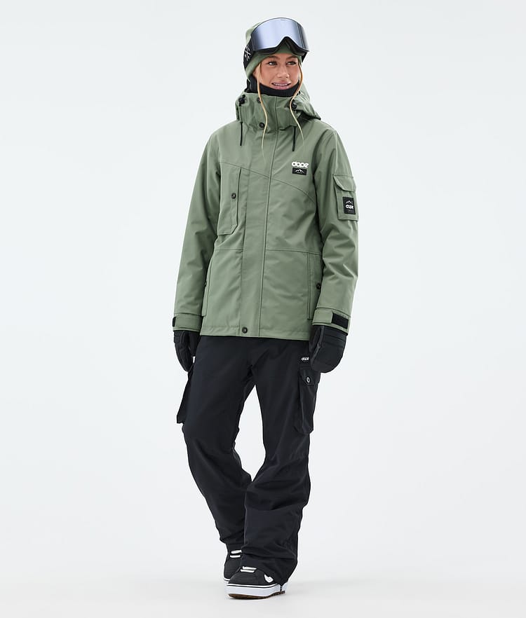 Dope Adept W Snowboard Jacket Women Moss Green, Image 2 of 9