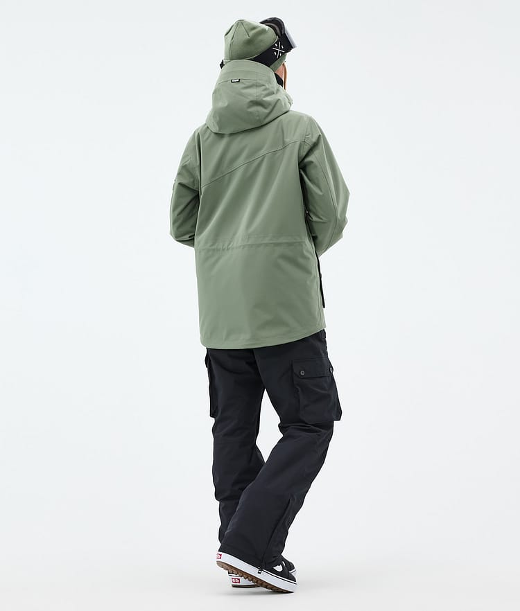 Dope Adept W Snowboard Jacket Women Moss Green, Image 4 of 9