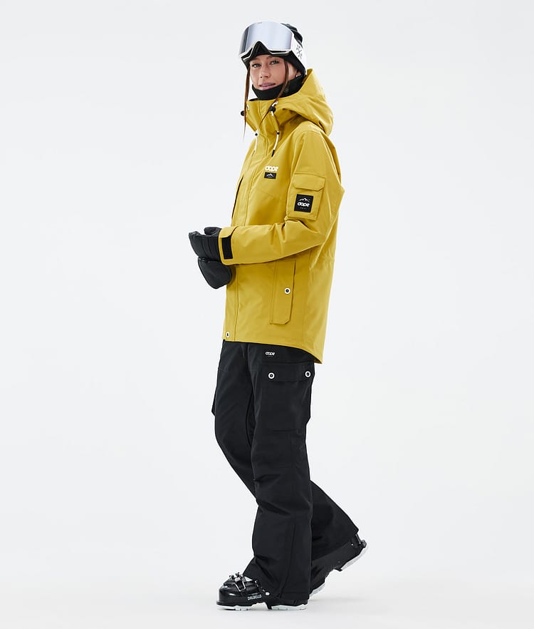 Dope Adept W Giacca Sci Donna Yellow, Image 3 of 9