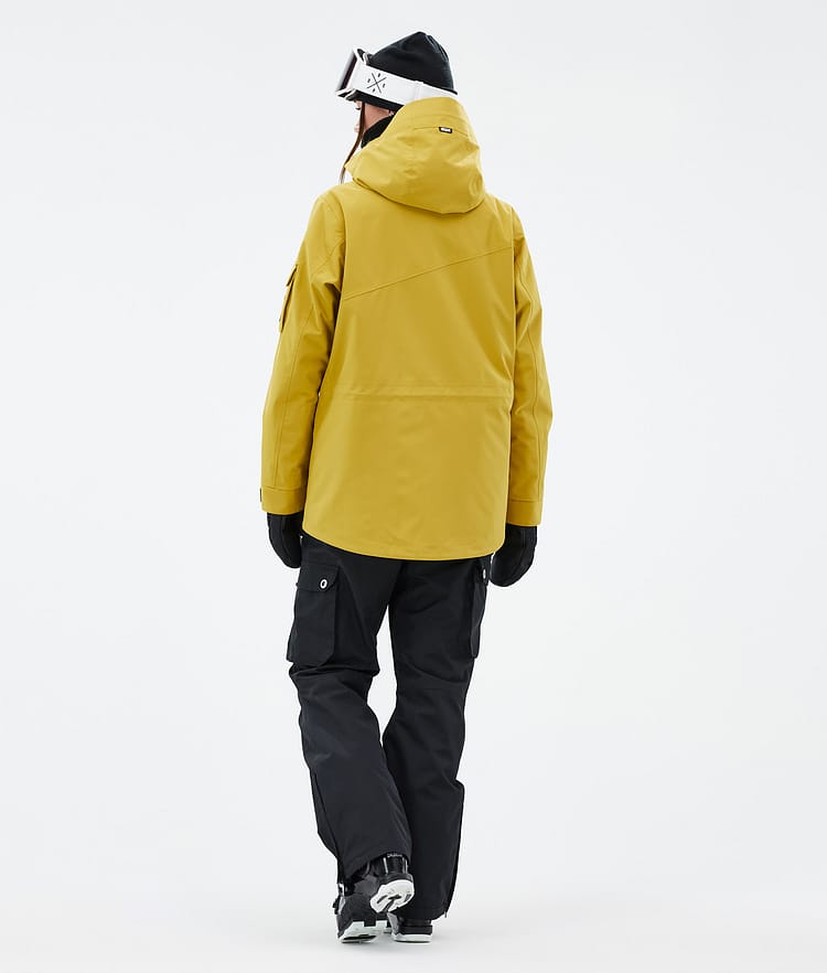 Dope Adept W Giacca Sci Donna Yellow, Image 4 of 9