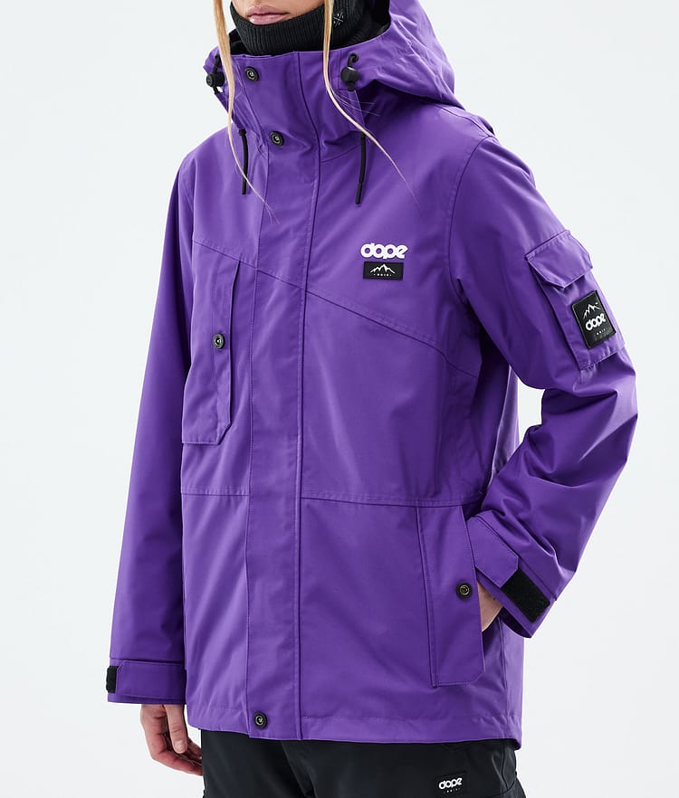 Dope Adept W Ski Jacket Women Vivid Purple, Image 7 of 9