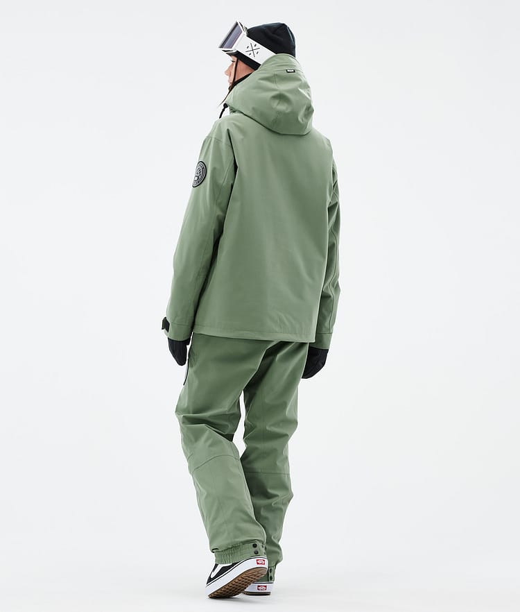 Dope Blizzard W Snowboard Jacket Women Moss Green Renewed, Image 4 of 8