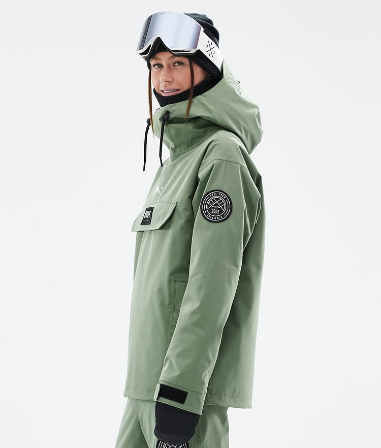 Dope Blizzard W Snowboard Jacket Women Moss Green Renewed, Image 5 of 8