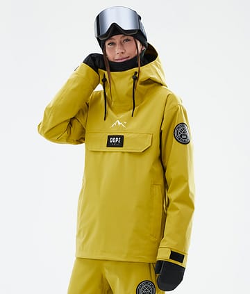 Dope Blizzard W Ski Jacket Yellow