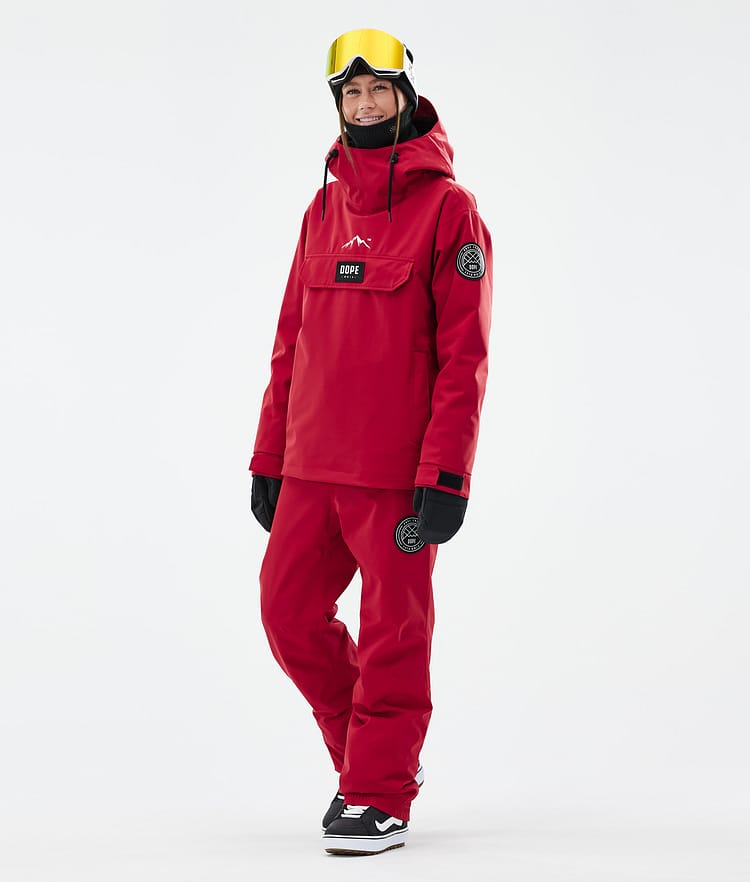 Dope Blizzard W Giacca Snowboard Donna Deep Red, Image 2 of 8