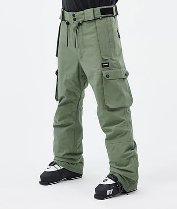 Dope Iconic Ski Pants Moss Green
