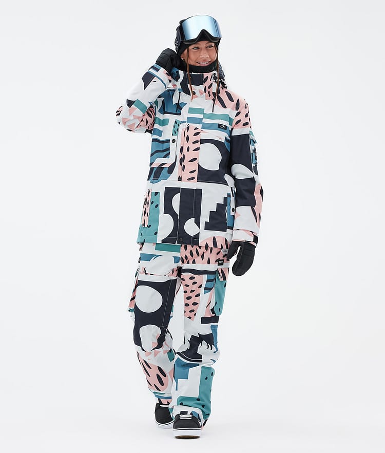 Dope Iconic W Snowboard Broek Dames Melon, Image 2 of 7