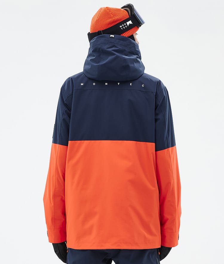 Montec Doom Laskettelutakki Miehet Dark Blue/Black/Orange, Image 7 of 11