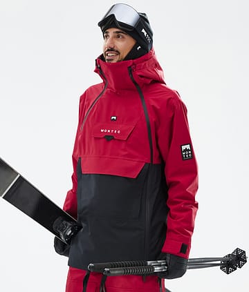 Montec Doom Ski Jacket Deep Red/Black