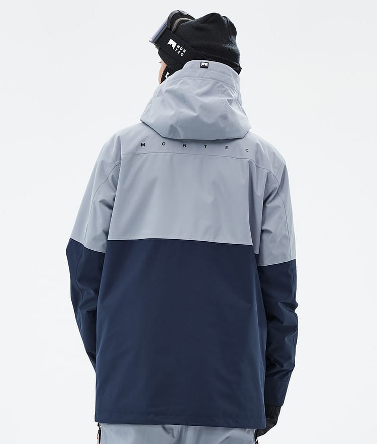 Montec Doom Ski Jacket Men Soft Blue/Black/Dark Blue, Image 8 of 12