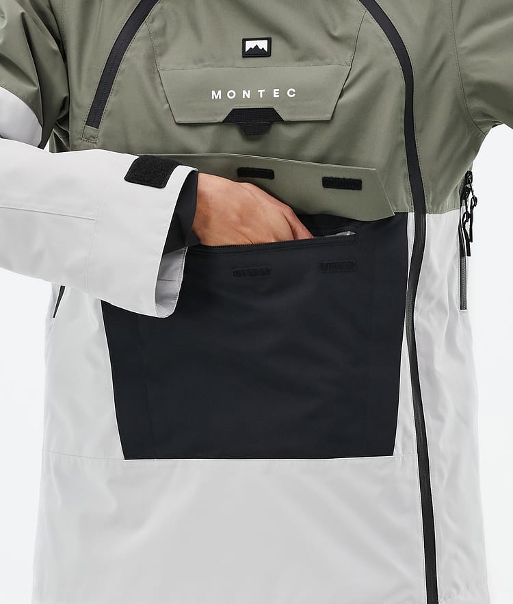Montec Doom W Laskettelutakki Naiset Greenish/Black/Light Grey, Image 9 of 11