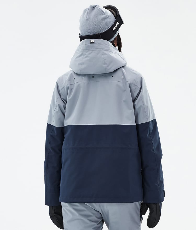 Montec Doom W Snowboard Jacket Women Soft Blue/Black/Dark Blue Renewed, Image 6 of 10