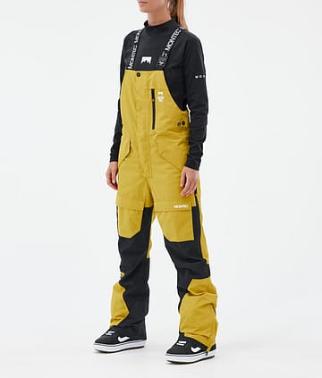 Montec Fawk W Snowboard Pants Yellow/Black