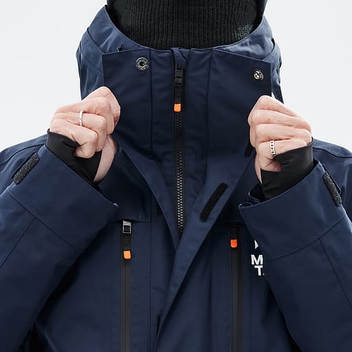 Front Zipper with Double Plackets