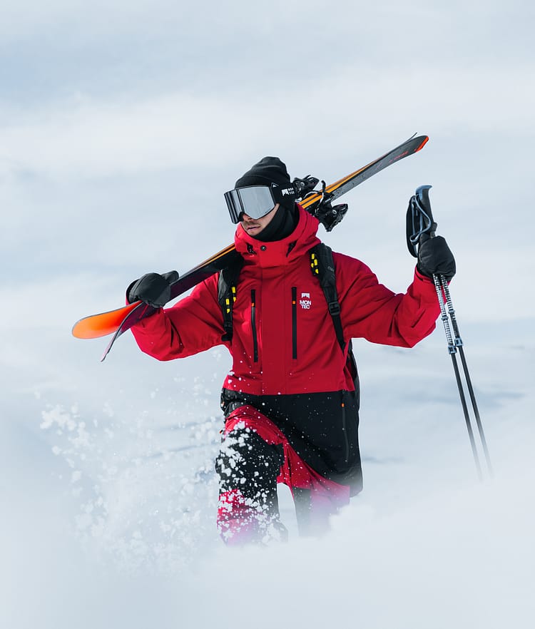 Montec Fawk Ski Jacket Men Deep Red/Black, Image 2 of 11