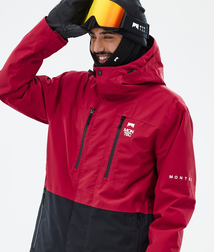 Montec Fawk Ski Jacket Men Deep Red/Black, Image 3 of 11