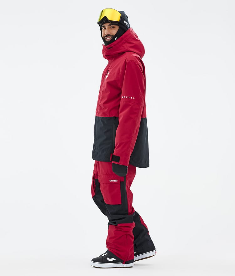 Montec Fawk Snowboard Jacket Men Deep Red/Black, Image 4 of 10