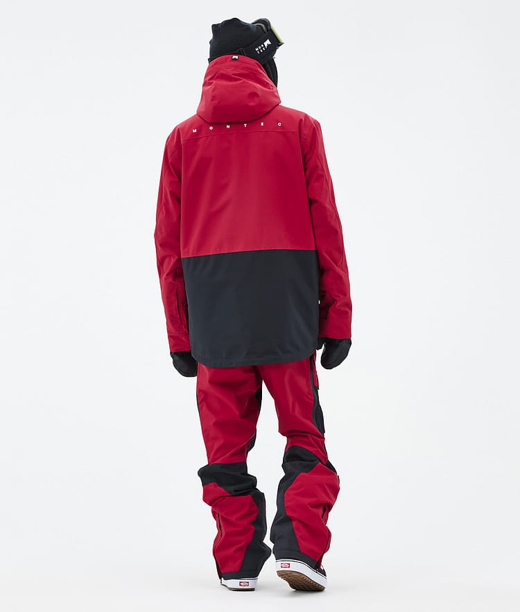 Montec Fawk Snowboard Jacket Men Deep Red/Black, Image 5 of 10