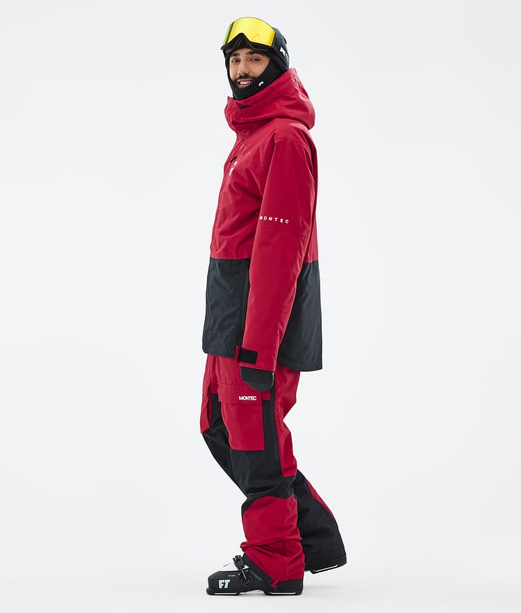 Montec Fawk Ski Jacket Men Deep Red/Black, Image 5 of 11