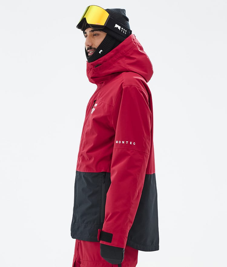 Montec Fawk Snowboard Jacket Men Deep Red/Black, Image 6 of 10
