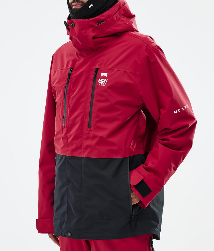 Montec Fawk Ski Jacket Men Deep Red/Black, Image 9 of 11
