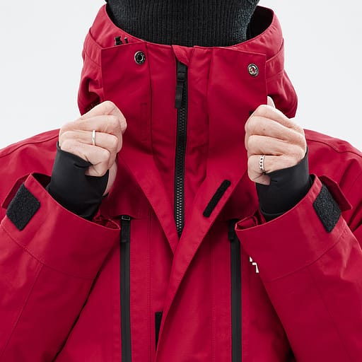 Front Zipper with Double Plackets