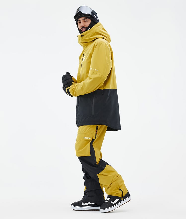 Montec Fawk Snowboard Jacket Men Yellow/Black, Image 4 of 10