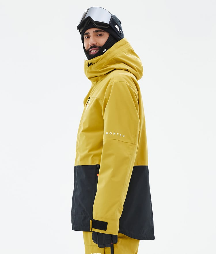 Montec Fawk Snowboard Jacket Men Yellow/Black, Image 6 of 10