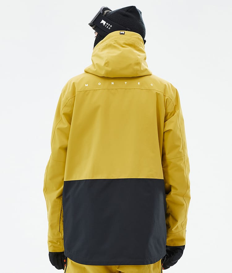 Montec Fawk Snowboard Jacket Men Yellow/Black, Image 7 of 10
