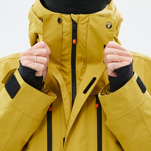 Front Zipper with Double Plackets