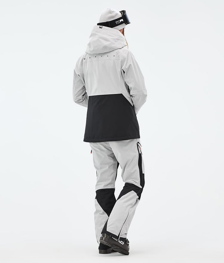 Montec Moss W Ski Jacket Women Light Grey/Black, Image 4 of 9