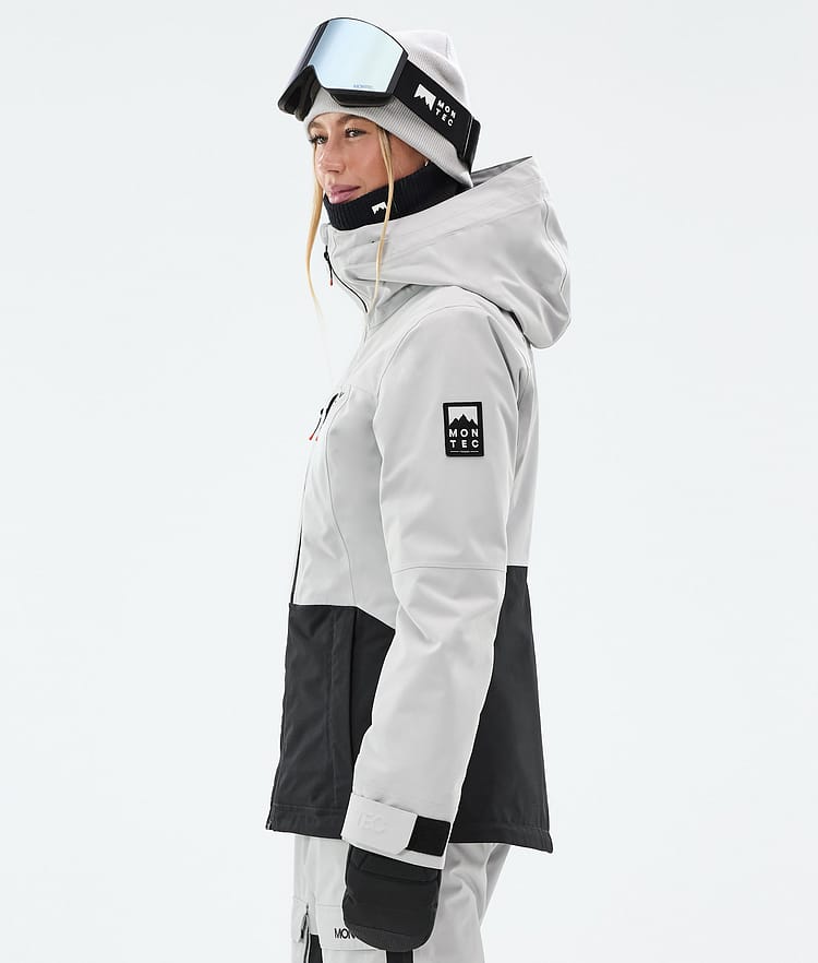 Montec Moss W Ski Jacket Women Light Grey/Black, Image 5 of 9