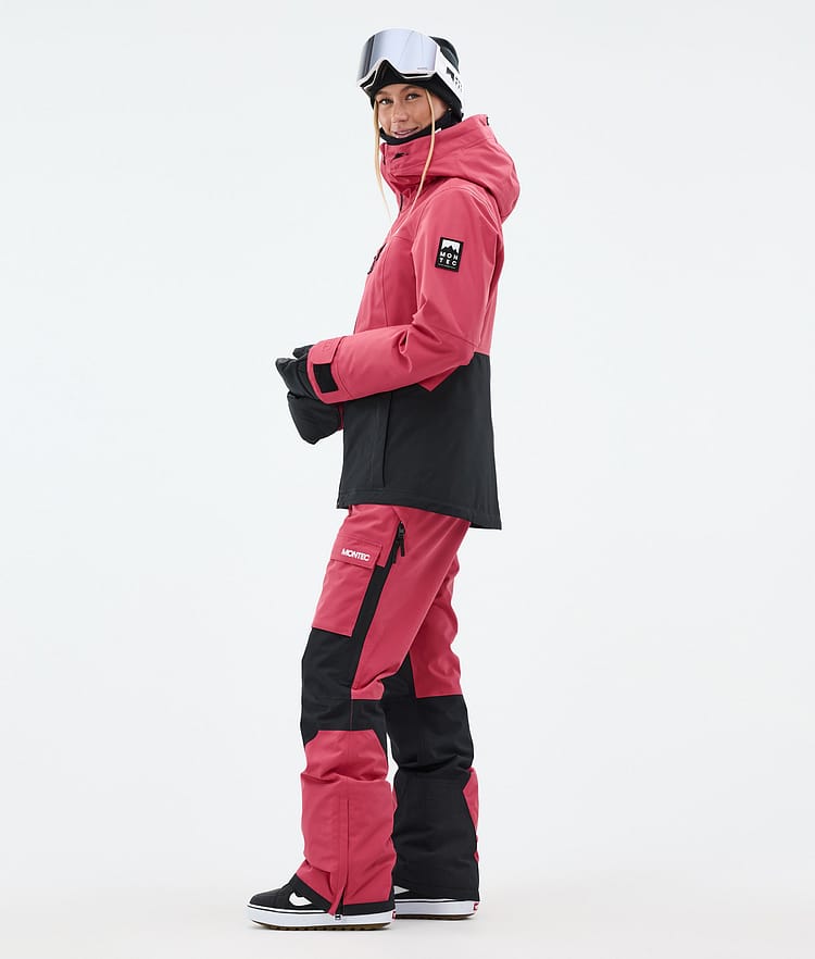 Montec Moss W Snowboard Jacket Women Light Red/Black, Image 3 of 9