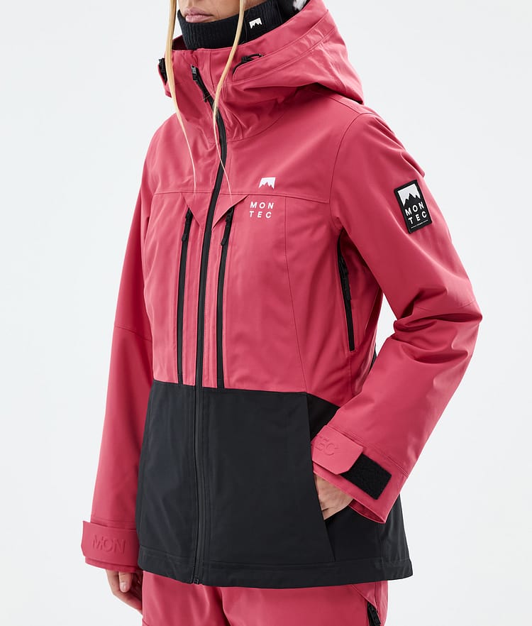 Montec Moss W Giacca Sci Donna Light Red/Black, Image 7 of 9
