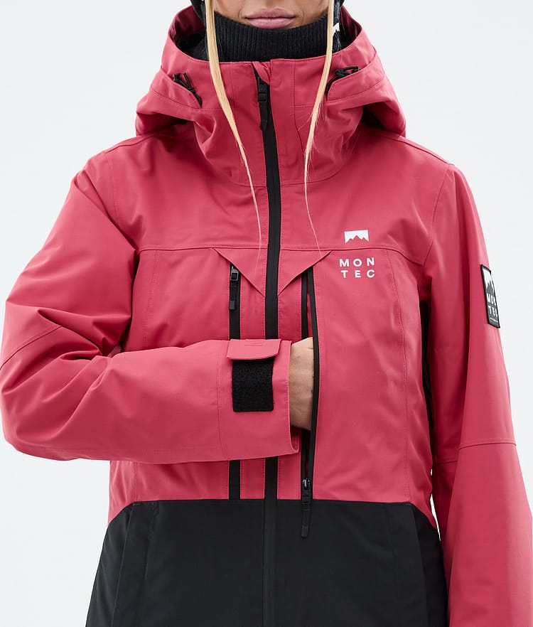 Montec Moss W Snowboard Jacket Women Light Red/Black, Image 8 of 9