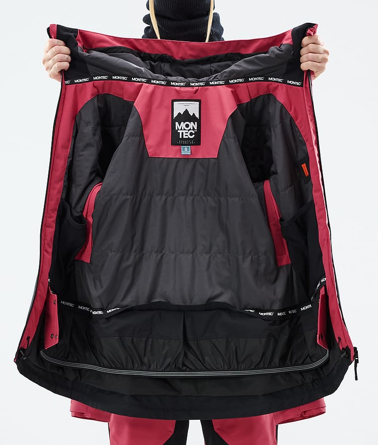 Montec Moss W Snowboard Jacket Women Light Red/Black, Image 9 of 9