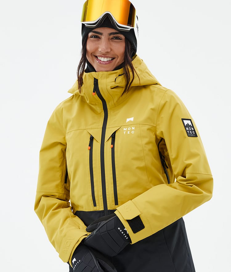 Montec Moss W Snowboard Jacket Women Yellow/Black, Image 2 of 10