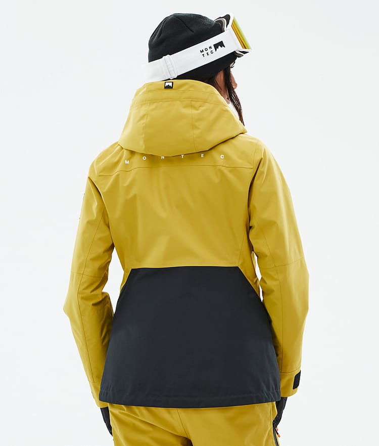 Montec Moss W Snowboard Jacket Women Yellow/Black, Image 7 of 10