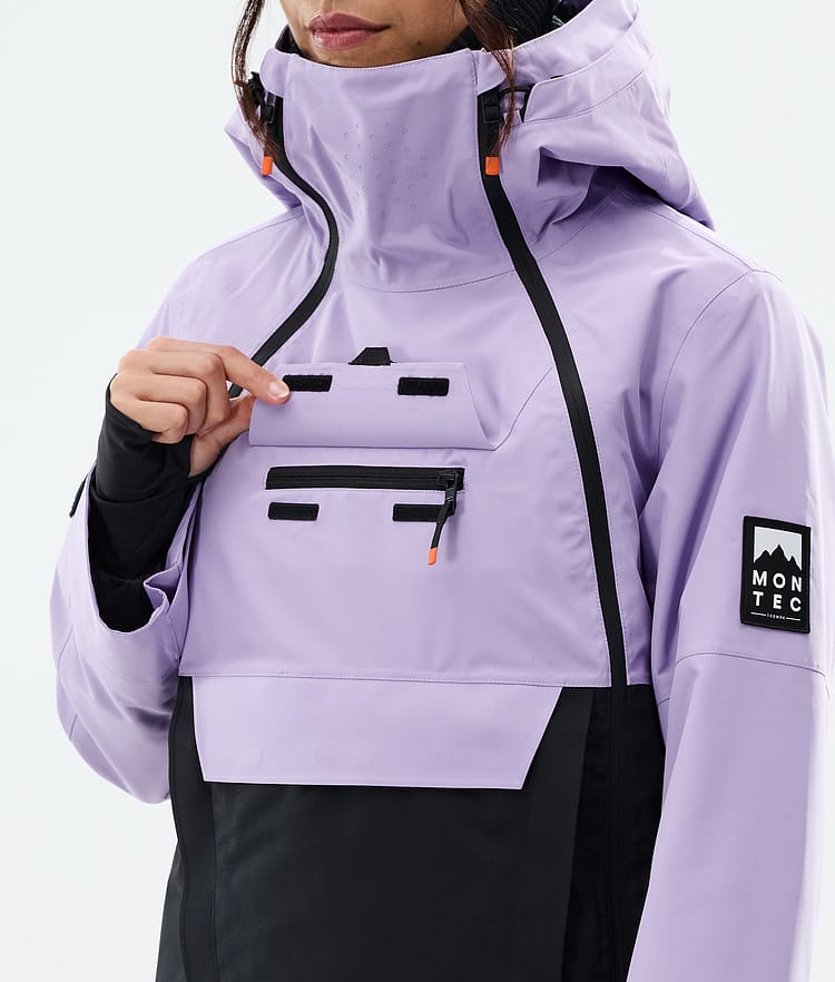 Montec Doom W Snowboard Jacket Women Faded Violet/Black, Image 9 of 10