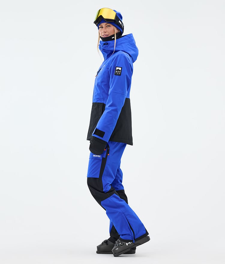Montec Moss W Laskettelutakki Naiset Cobalt Blue/Black, Image 3 of 9