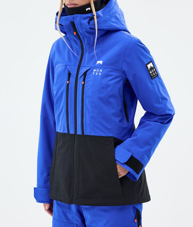 Montec Moss W Laskettelutakki Naiset Cobalt Blue/Black, Image 7 of 9