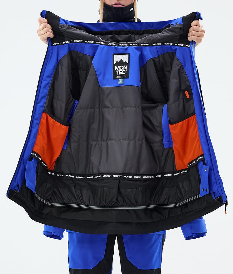Montec Moss W Laskettelutakki Naiset Cobalt Blue/Black, Image 9 of 9