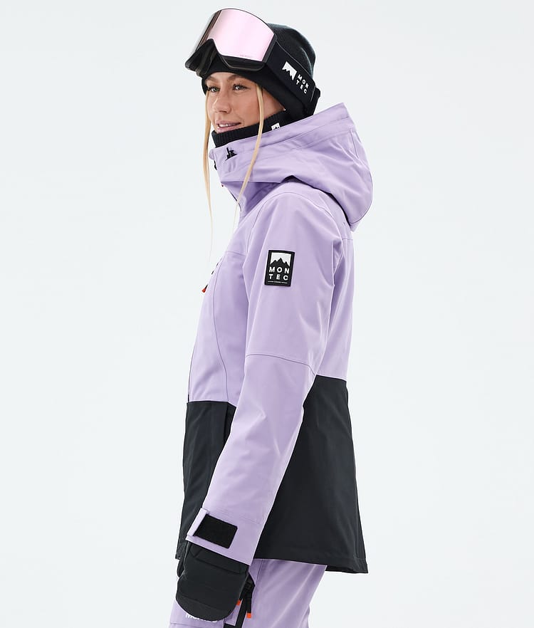 Moss W Chaqueta Esquí Mujer Faded Violet/Black, Image 6 of 10