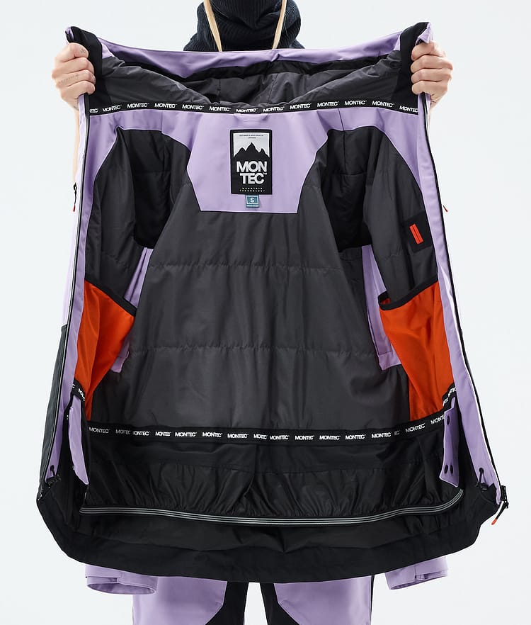 Moss W Chaqueta Esquí Mujer Faded Violet/Black, Image 10 of 10