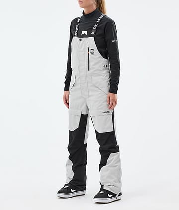 Montec Fawk W Snowboard Pants Light Grey/Black