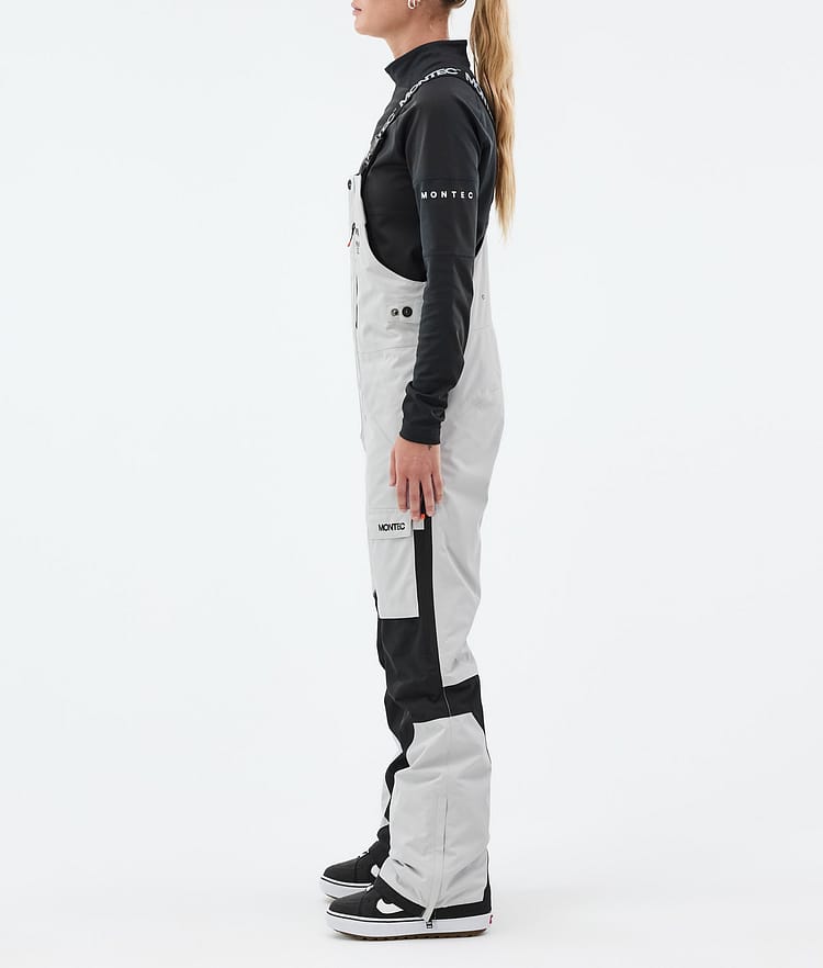 Fawk W Snowboard Pants Women Light Grey/Black, Image 4 of 8