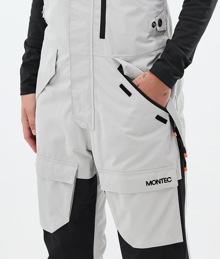 Fawk W Ski Pants Women Light Grey/Black, Image 6 of 8