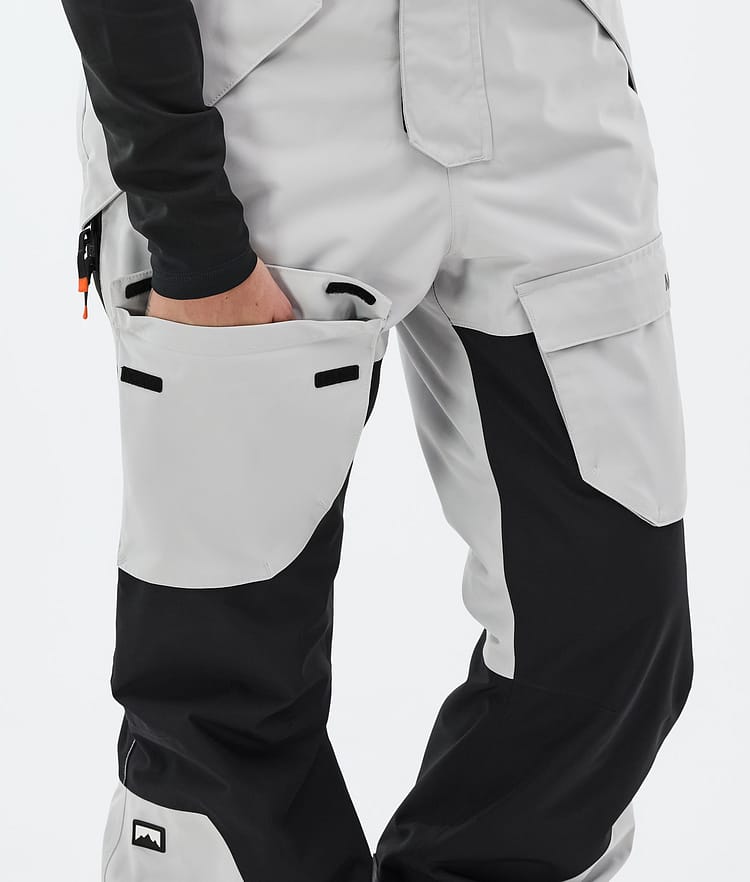 Fawk W Snowboard Pants Women Light Grey/Black, Image 8 of 8