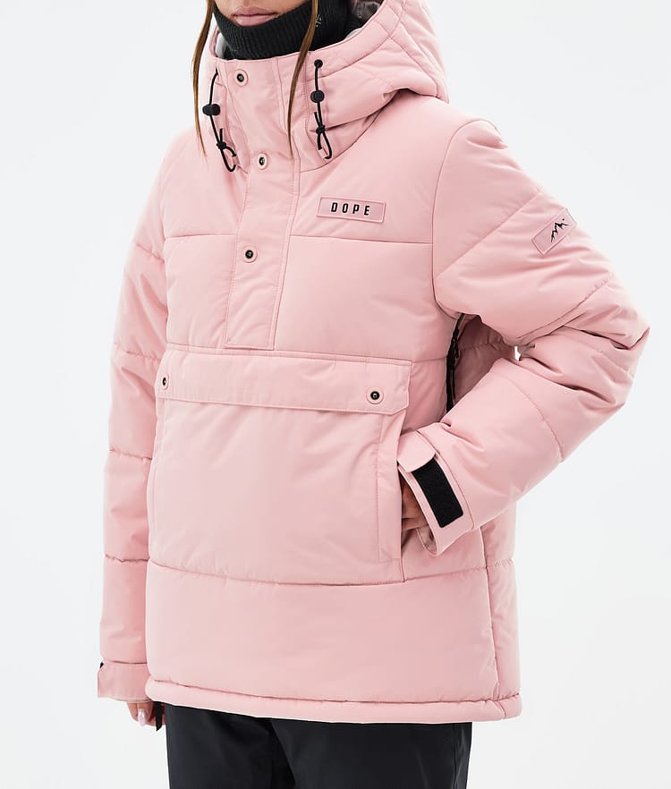 Dope Puffer W Snowboard Jacket Women Soft Pink Renewed, Image 7 of 8